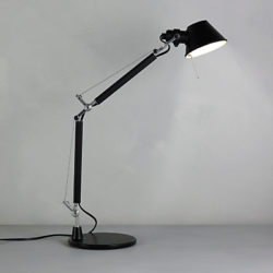 Artemide Tolomeo Micro Desk Lamp Black